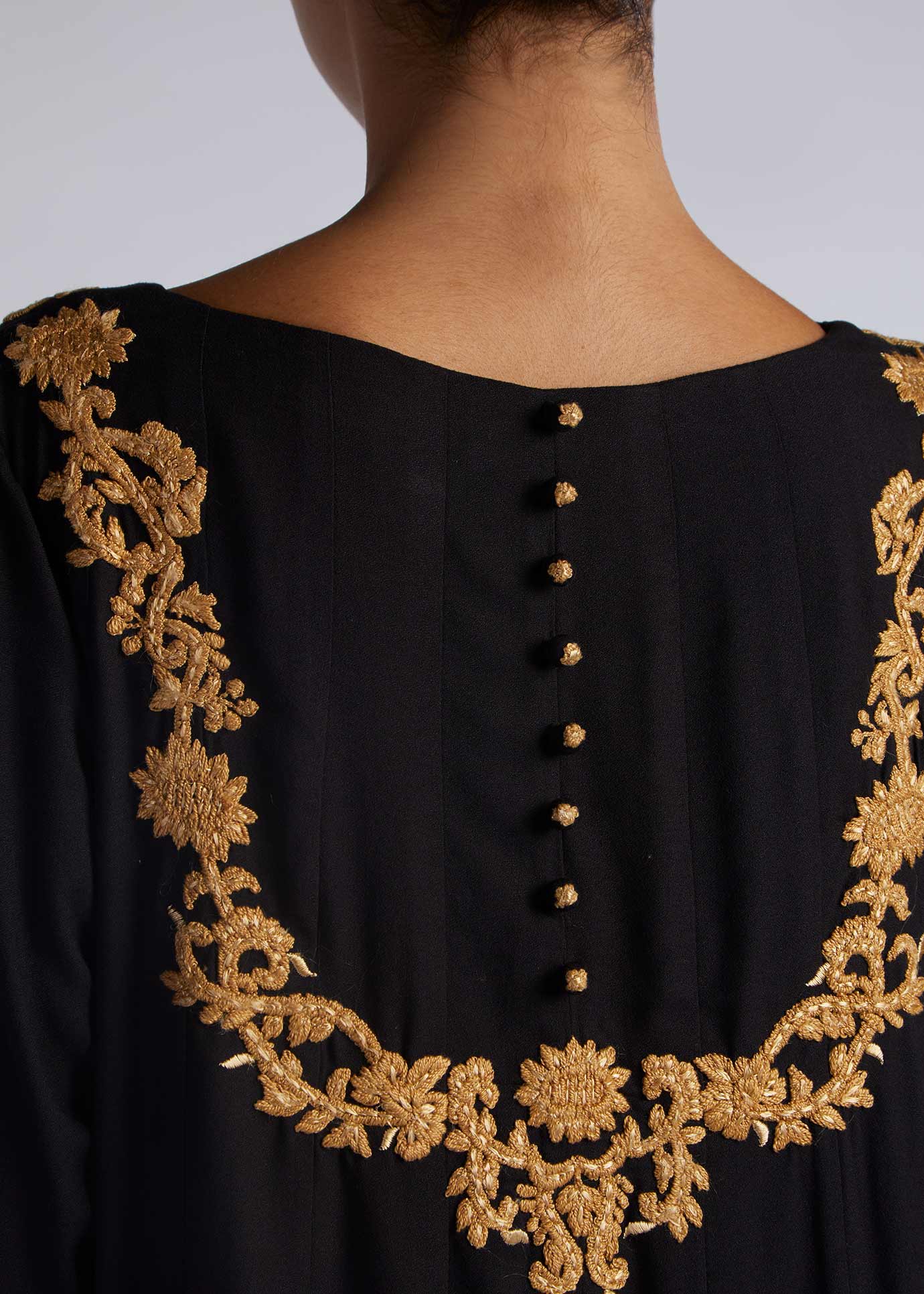 Zardozi Abaya Black - Image 9